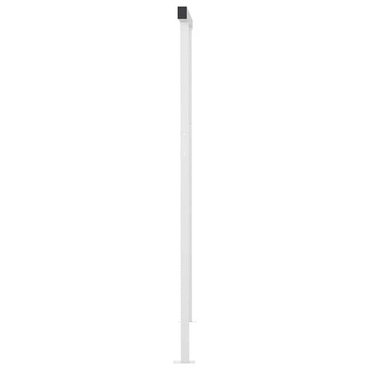 3069904 vidaXL Manual Retractable Awning with LED 3x2,5 m Anthracite (313199+46839+315093)