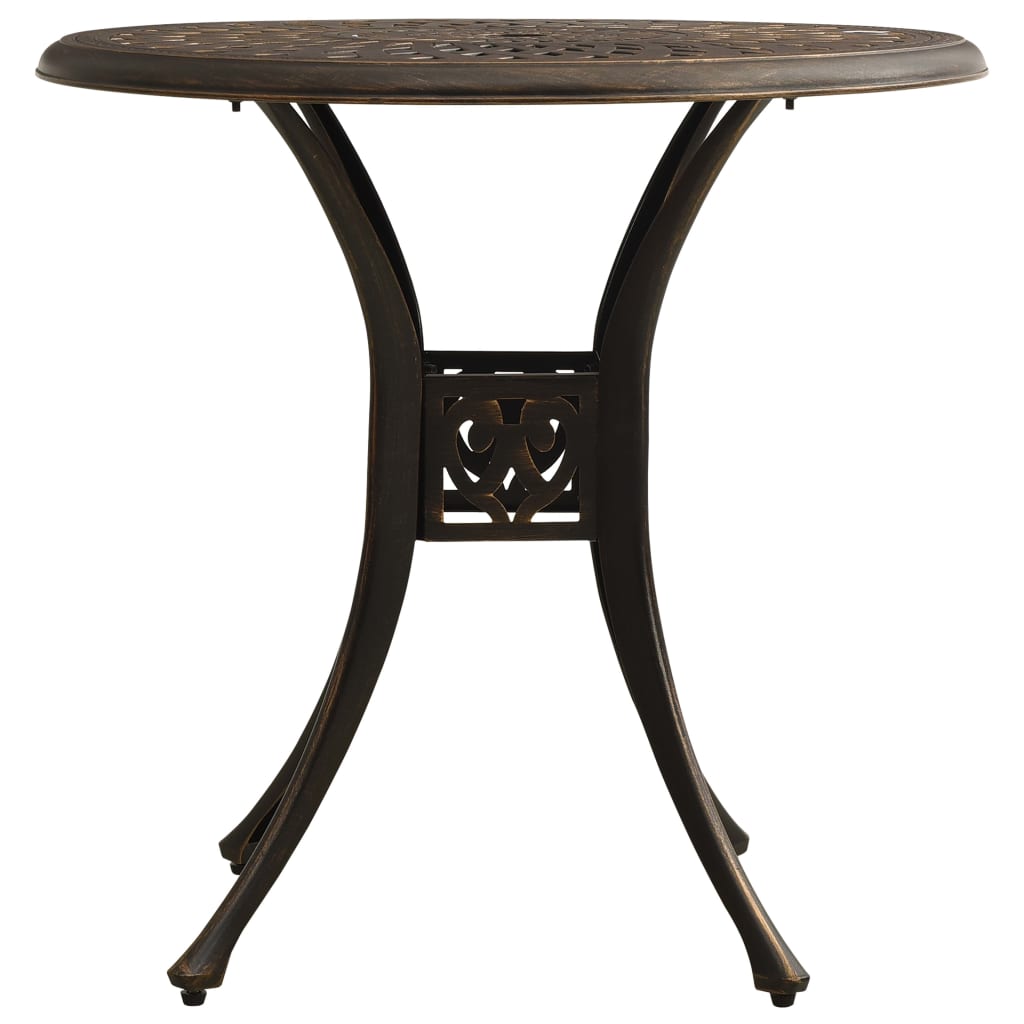 Bistro Set | Bronze | Cast aluminium | Medium |  Durable  | Bistro Set