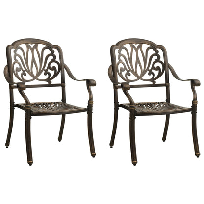 Bistro Set | Bronze | Cast Aluminium | Standard | Bistro Set | Round