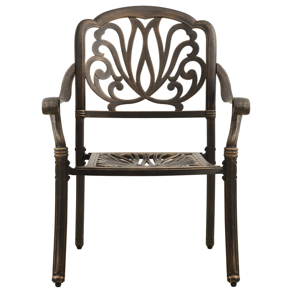 Bistro Set | Bronze | Cast Aluminium | Standard | Bistro Set | Round