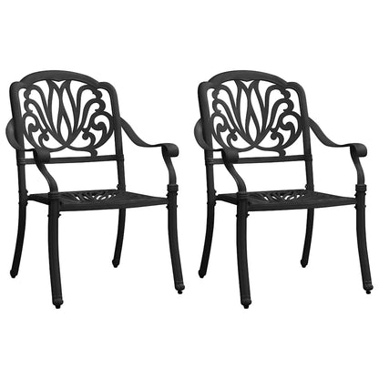 Bistro Set | Black | Cast aluminium | Standard |  Durable  | Bistro Set
