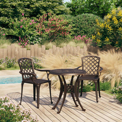 Bistro Set | Bronze | Cast aluminium | Standard | Durable | Bistro Set