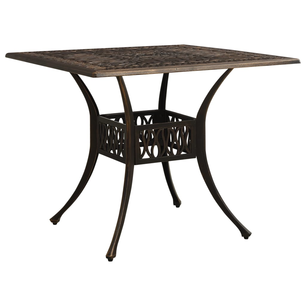 Bistro Set | Bronze | Cast Aluminium | Standard |  Decorative Inlays