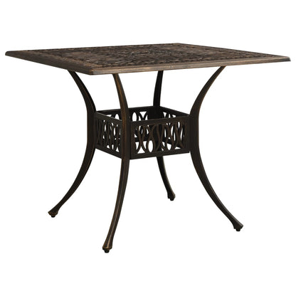 Bistro Set | Bronze | Cast Aluminium | Standard |  Decorative Inlays