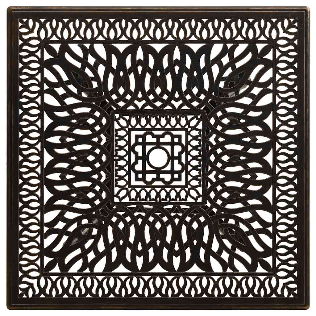 Bistro Set | Bronze | Cast Aluminium | Standard |  Decorative Inlays