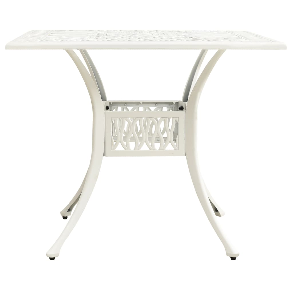 Bistro Set | White | Cast aluminium | Standard | Durable | Bistro Set