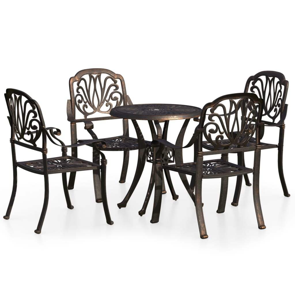 Bistro Set | Bronze | Cast aluminium | Medium | Durable | Bistro Set