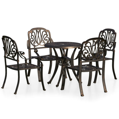 Bistro Set | Bronze | Cast aluminium | Medium | Durable | Bistro Set