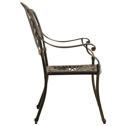 Bistro Set | Bronze | Cast aluminium | Standard | Bistro Set | Round