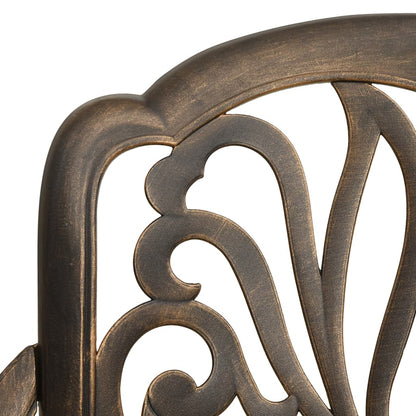 Bistro Set | Bronze | Cast aluminium | Standard | Bistro Set | Round