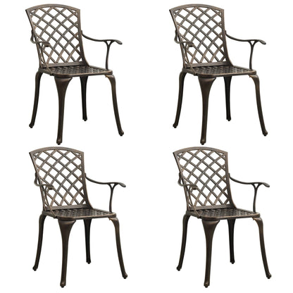 Bistro Set | Bronze | Cast Aluminium | Standard | Durable | Bistro Set