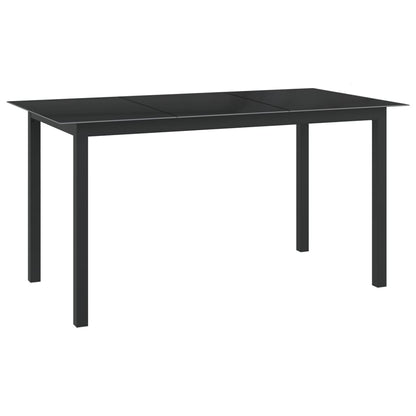 Dining Set | Anthracite | Aluminium | Medium | Adjustable Armrests