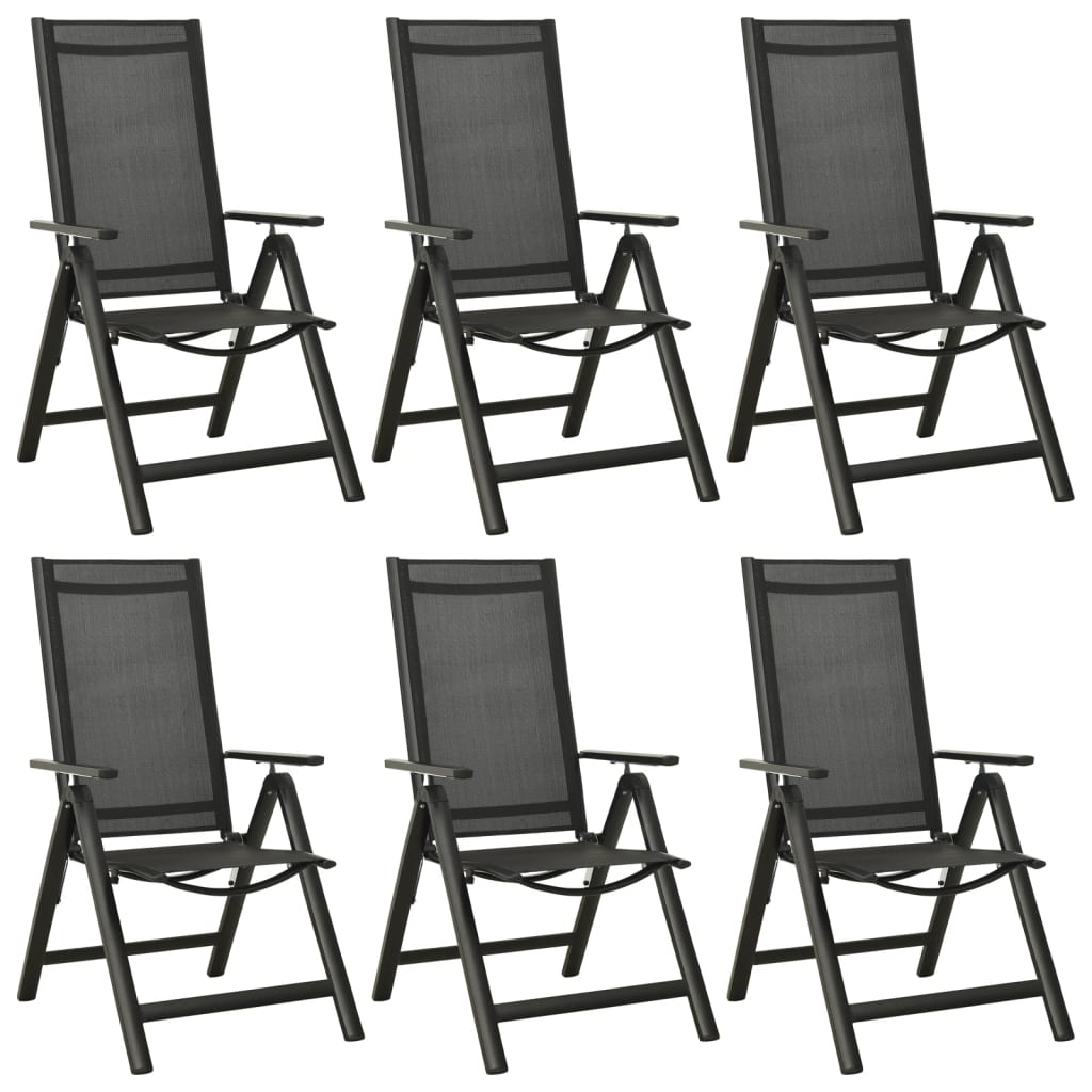 Dining Set | Anthracite | Aluminium | Medium | Adjustable Armrests