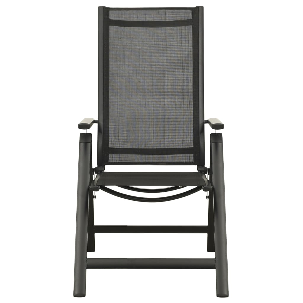 Dining Set | Anthracite | Aluminium | Medium | Adjustable Armrests