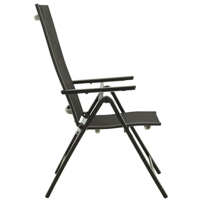 Dining Set | Anthracite | Aluminium | Medium | Adjustable Armrests