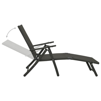 Dining Set | Black | Aluminium | 10 Piece Set | Adjustable Footrests