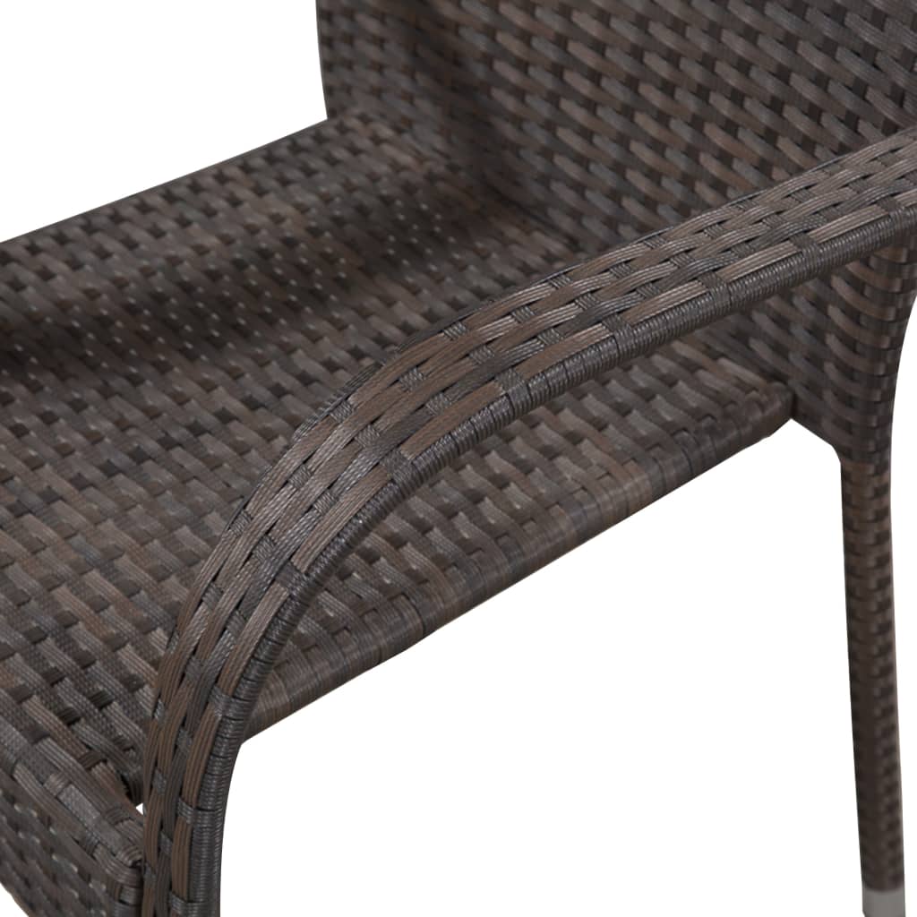 Dining Set | Brown | Solid Acacia wood | 150 cm x 90 cm x 72 cm