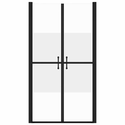 Shower Door Half Frosted ESG (73-76)x190 cm