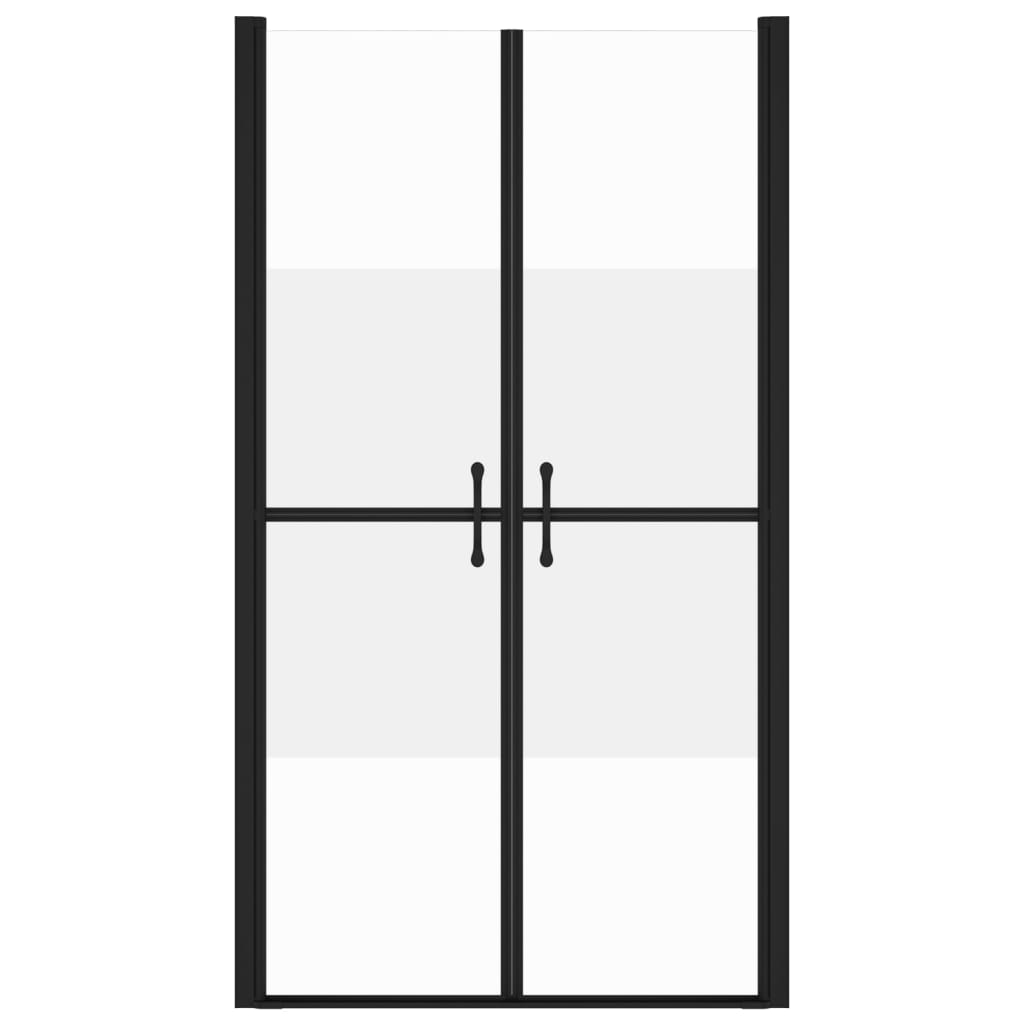 Shower Door Half Frosted ESG (88-91)x190 cm