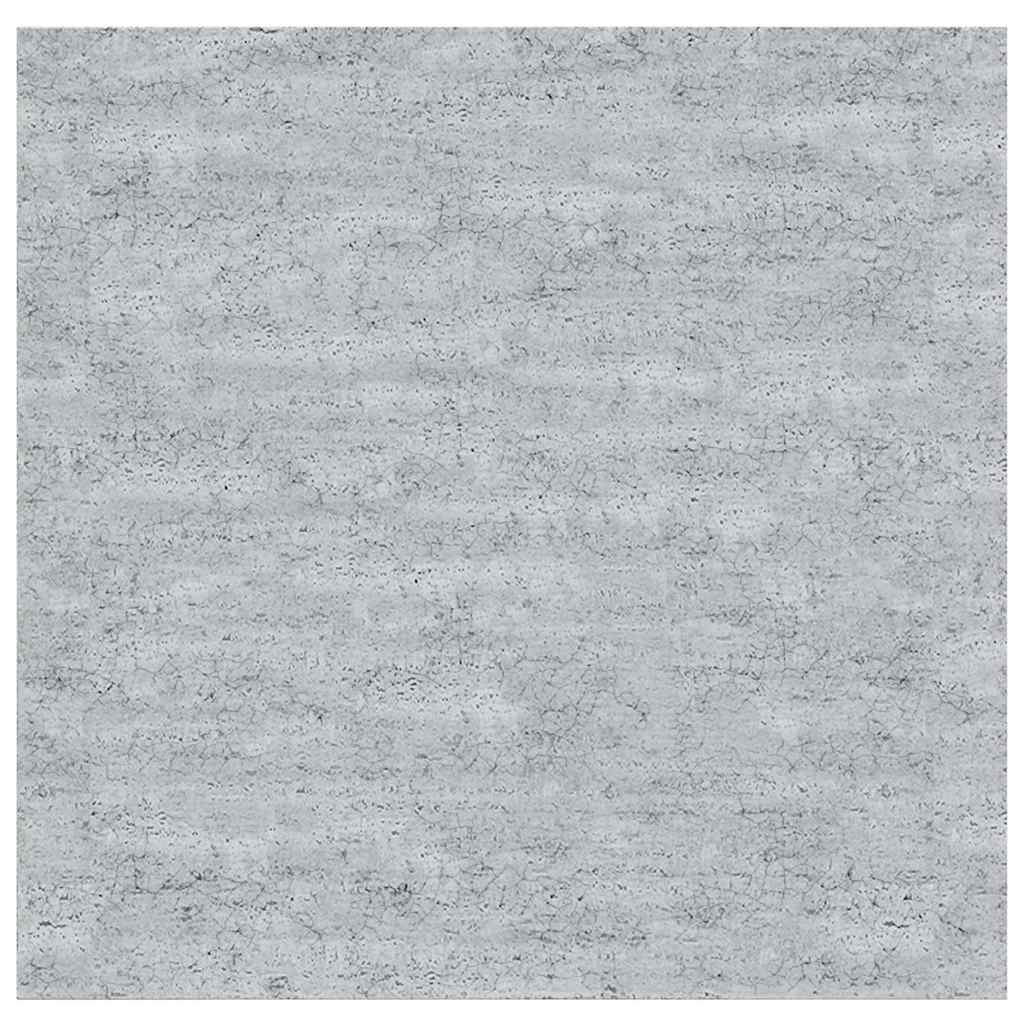 Floating Wall Shelf Concrete Grey 23x23.5x3.8 cm MDF