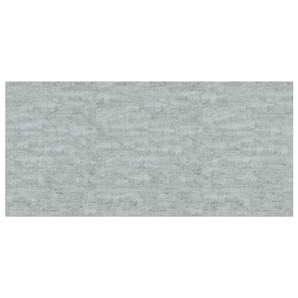 Floating Wall Shelves 4 pcs Concrete Grey 50x23x3.8 cm MDF