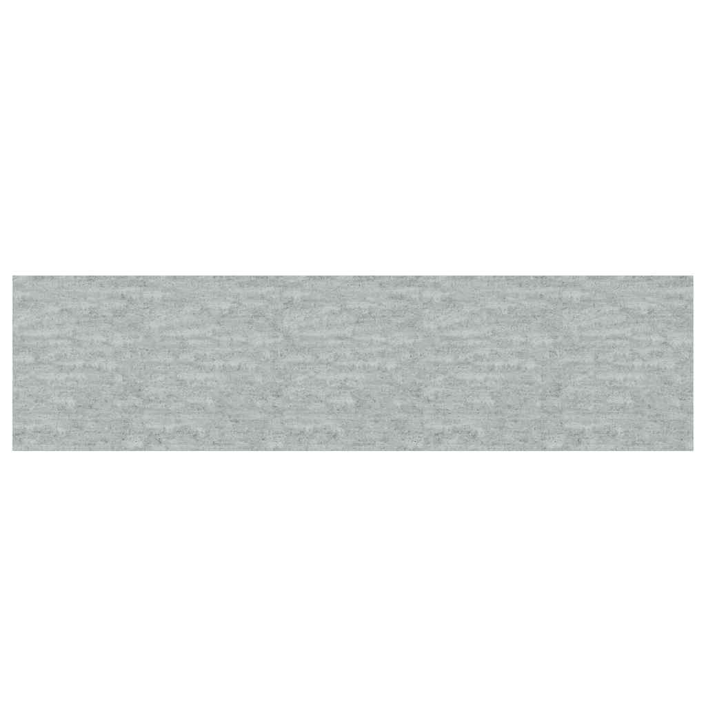 Floating Wall Shelves 4 pcs Concrete Grey 90x23.5x3.8 cm MDF