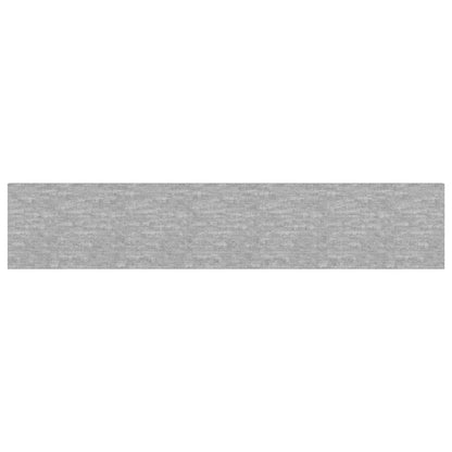 Floating Wall Shelves 2 pcs Concrete Grey 120x23.5x3.8 cm MDF