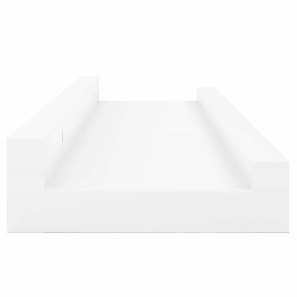 Wall Shelves 4 pcs White 60x9x3 cm