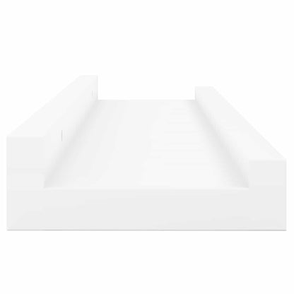 Wall Shelves 4 pcs White 60x9x3 cm