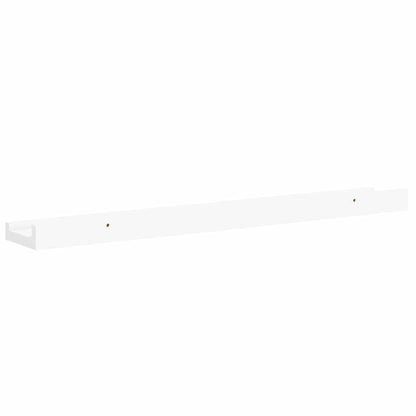 Wall Shelves 4 pcs White 60x9x3 cm