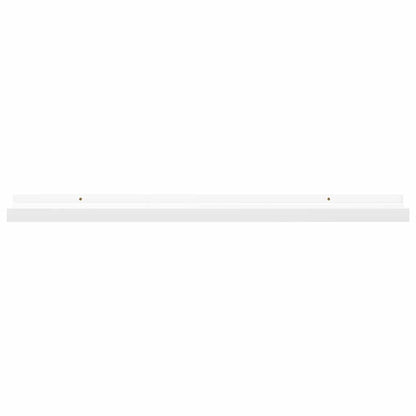 Wall Shelves 4 pcs White 80x9x3 cm