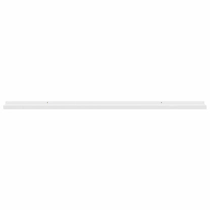 Wall Shelves 4 pcs White 115x9x3 cm