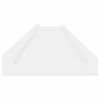 Wall Shelves 4 pcs White 115x9x3 cm
