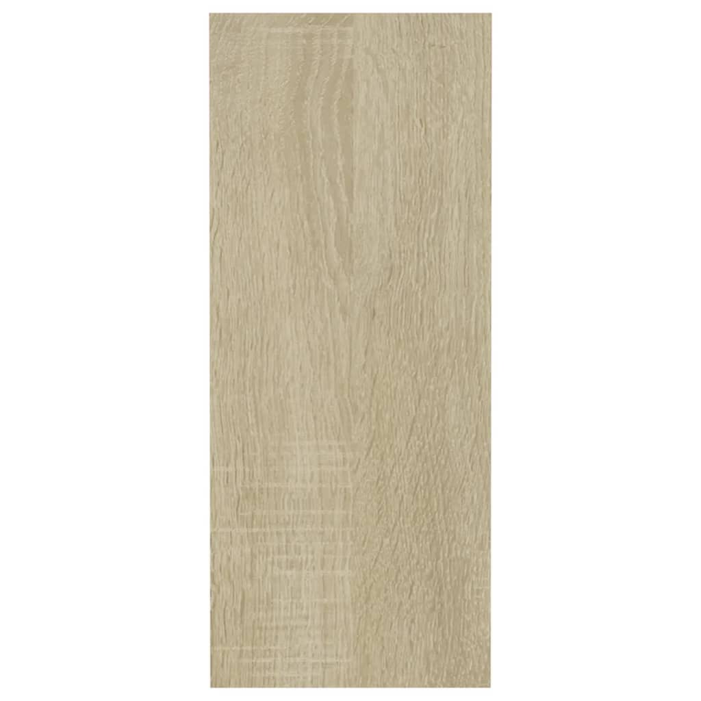 Wall Cube Shelves 3 pcs Sonoma Oak