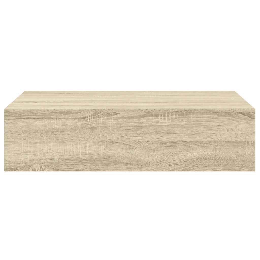 Drawer Shelf | Oak | MDF, metal | Medium | Wall mounting | Drawer Shelf