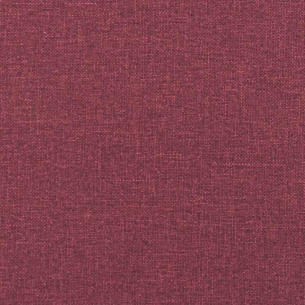 Relaxing Chair Wine Red Fabric