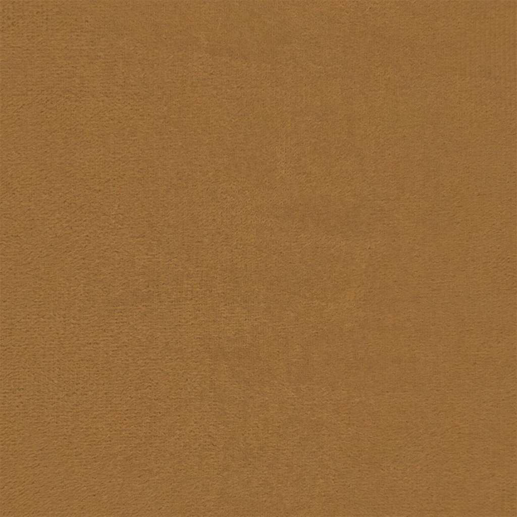 Relaxing Chair Brown Velvet
