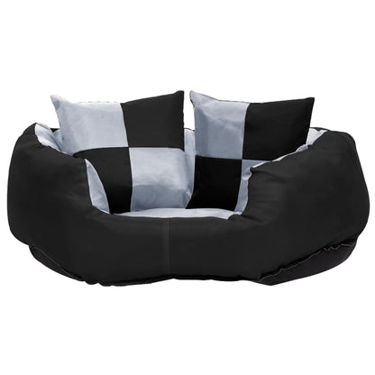 Dog Cushion | Grey and Black | 420D Oxford Fabric with PU Coating