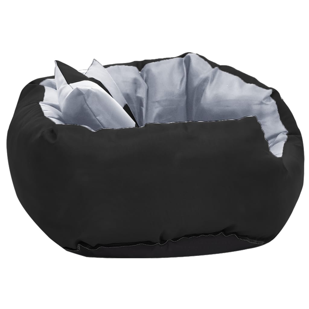 Dog Cushion | Grey and Black | 420D Oxford Fabric with PU Coating