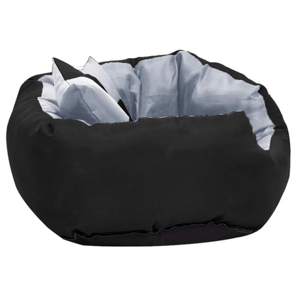 Dog Cushion | Grey and Black | 420D Oxford Fabric with PU Coating