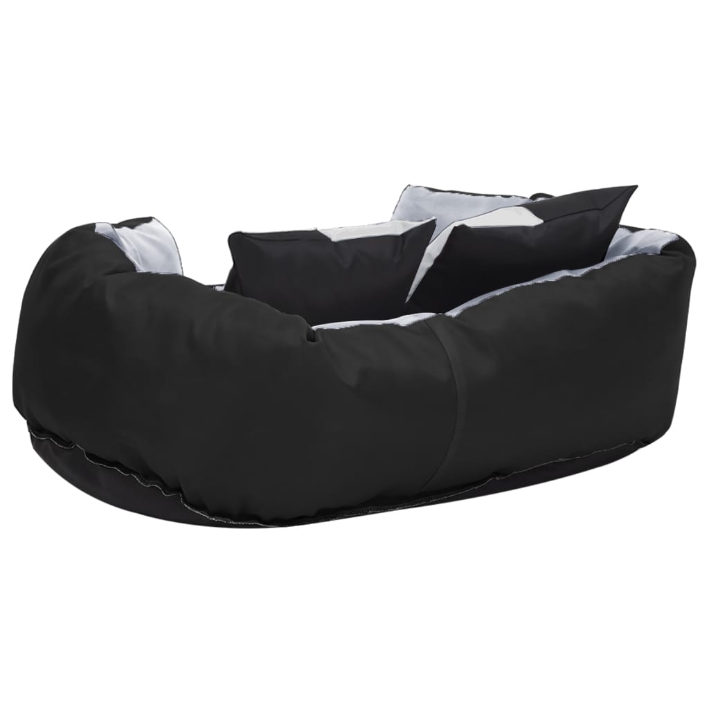 Dog Cushion | Grey and Black | 420D Oxford Fabric with PU Coating