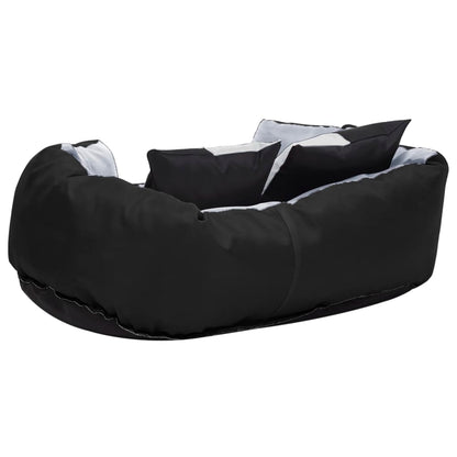 Dog Cushion | Grey and Black | 420D Oxford Fabric with PU Coating