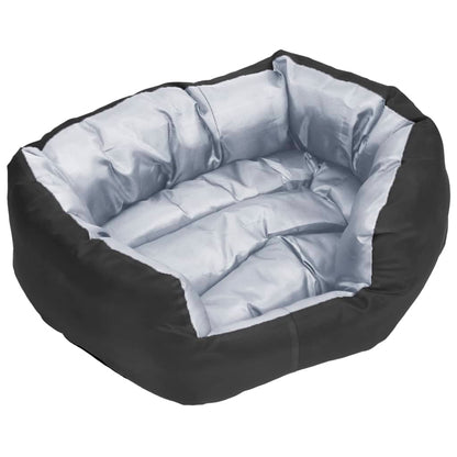 Dog Cushion | Grey and Black | 420D Oxford Fabric with PU Coating