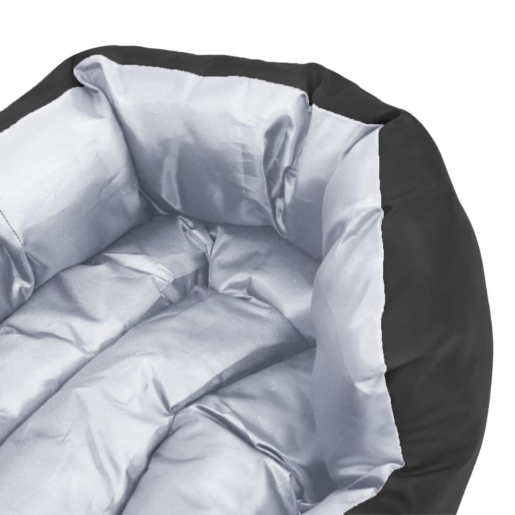 Dog Cushion | Grey and Black | 420D Oxford Fabric with PU Coating