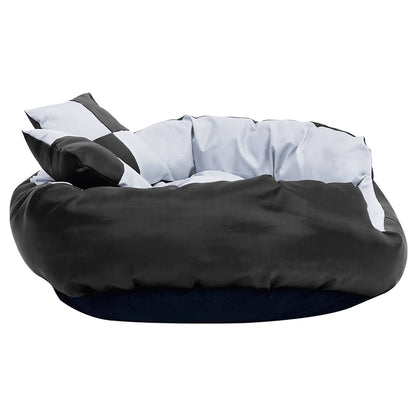 Dog Cushion | Grey and Black | 420D oxford fabric with PU coating