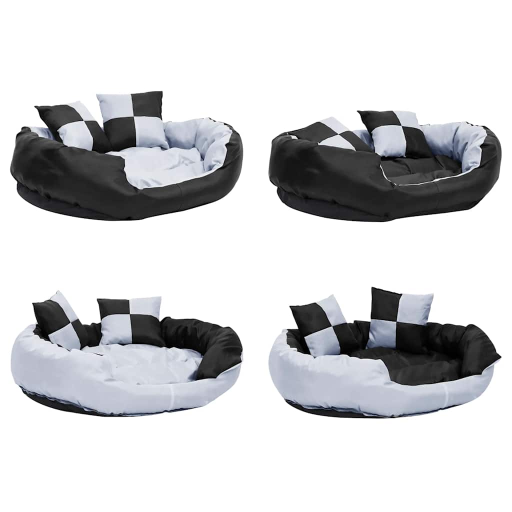 Dog Cushion | Grey and Black | 420D oxford fabric with PU coating