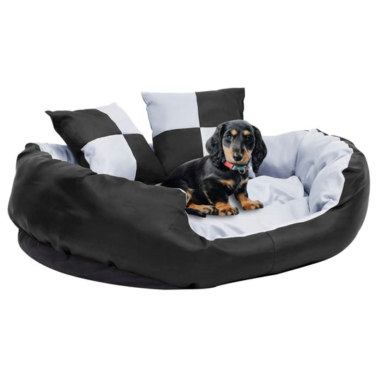 Dog Cushion | Grey and Black | 420D oxford fabric with PU coating