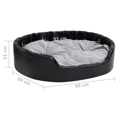 Dog Bed | Black and Grey