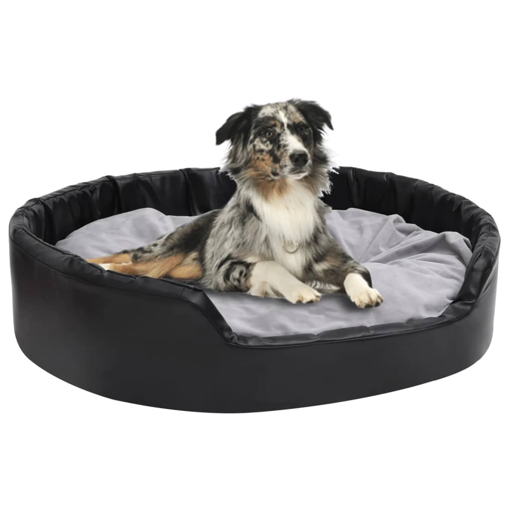 Dog Bed | Black and Grey