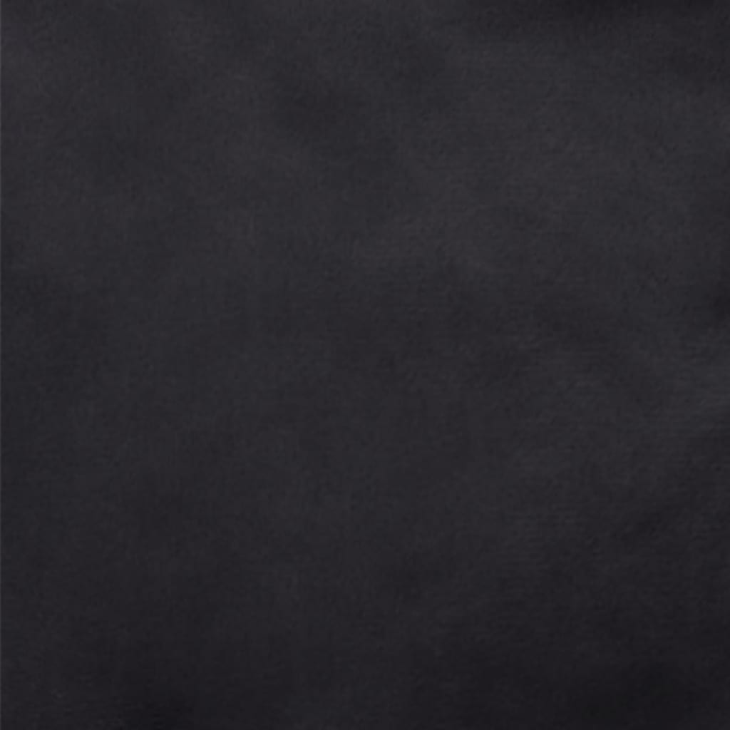 Dog Bed | Black | Faux leather, plush | 69x59x19 cm | Dog Bed